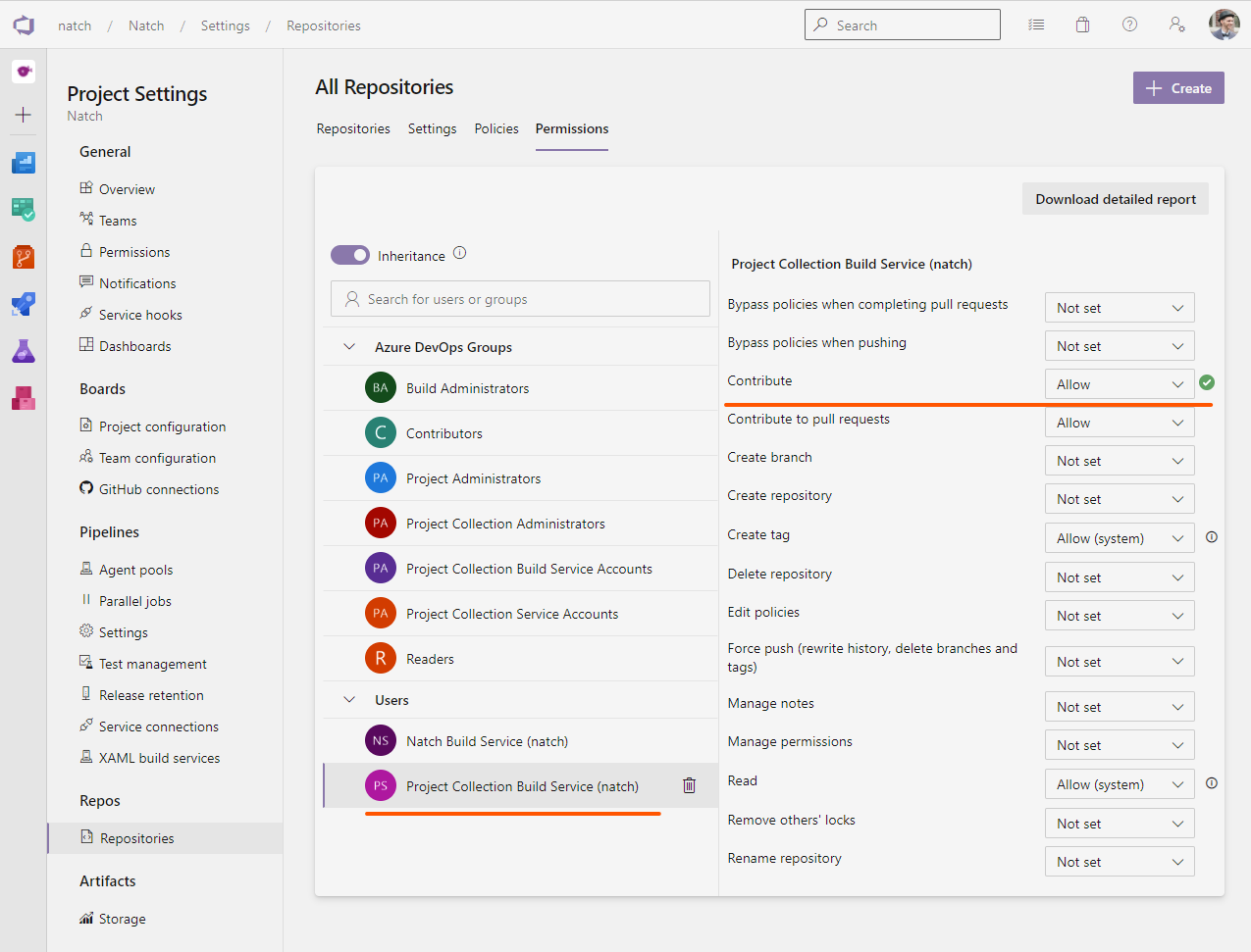 Tag sources on build in Azure YAML Pipelines